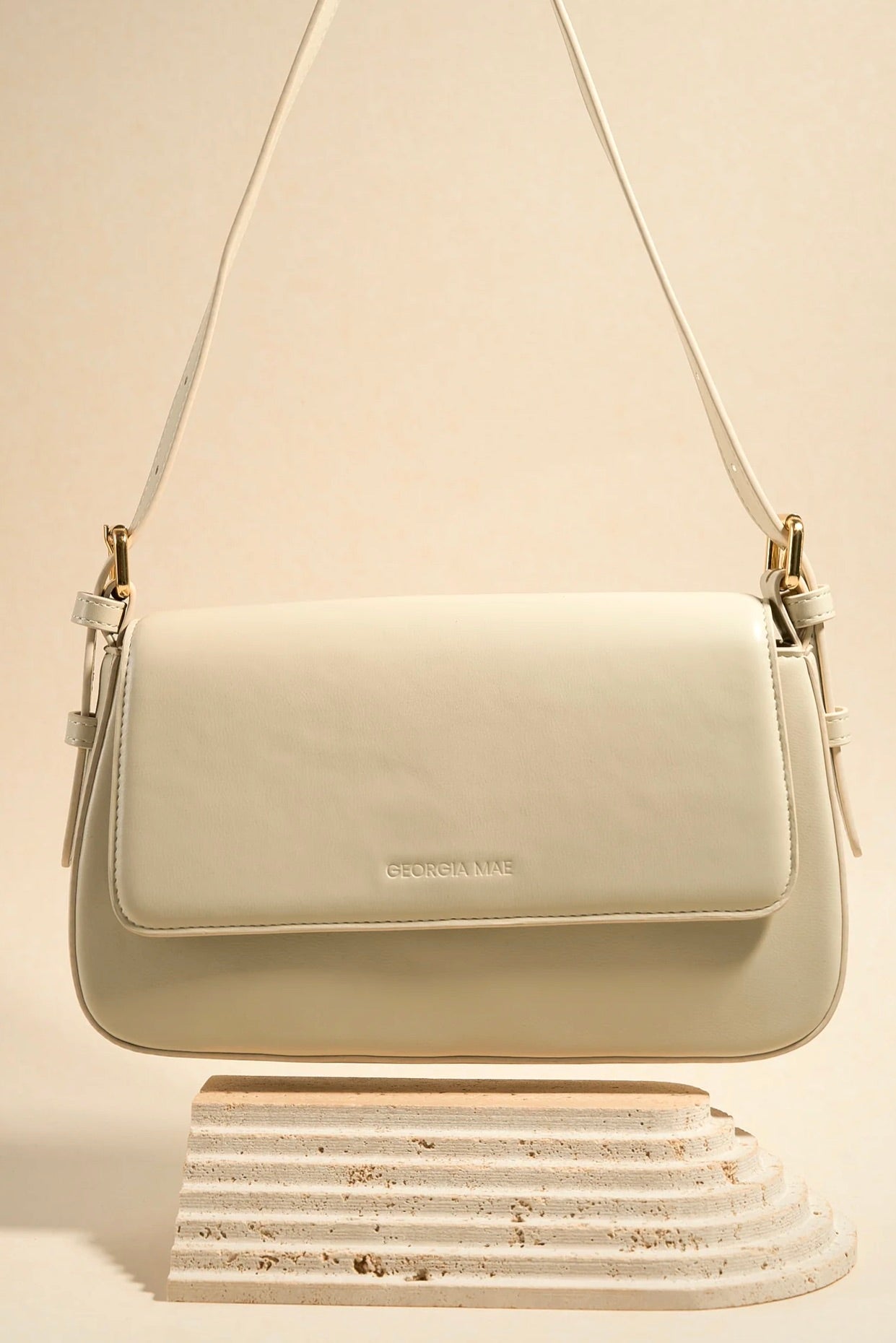 Elegant Date Night Cream Shoulder Bag for Women - Perfect for Evening Out, Dinner Date, and Special Occasions