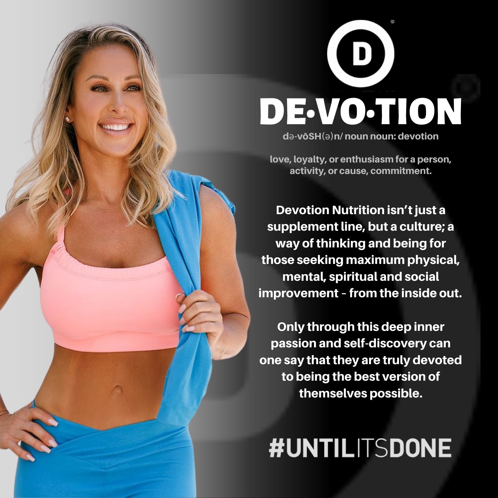 Devotion Nutrition Protein Powder Blend - Gluten Free, Keto Friendly, No Added Sugars | 20g Whey & Micellar Protein with 1g MCT | 12 Single Serve Packets in Angel Food Cake Flavor | Perfect for Post-Workout Recovery & Healthy Snacking