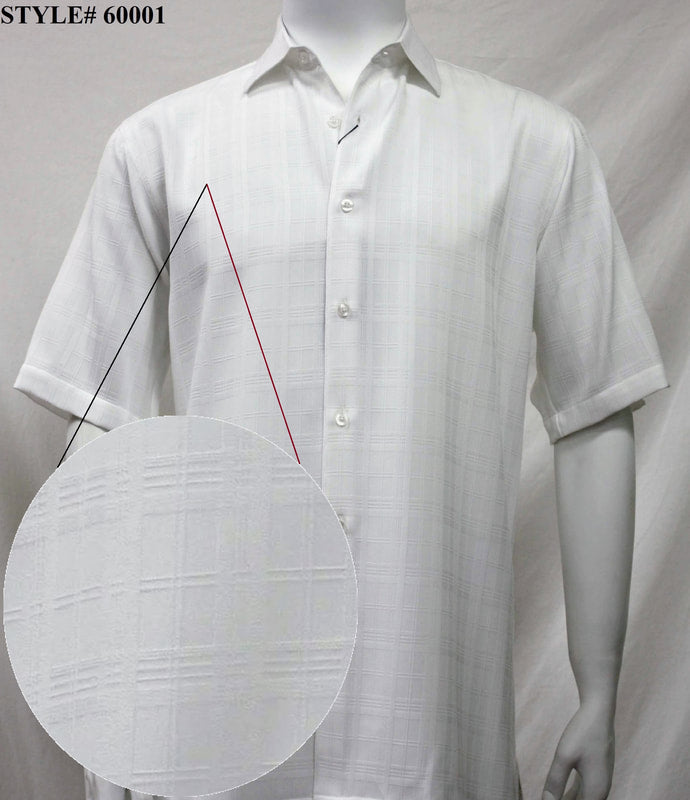 Bassiri Men's Casual Short Sleeve Shirt 60001 - Comfortable Breathable Summer T-Shirt for Outdoor Activities and Daily Wear
