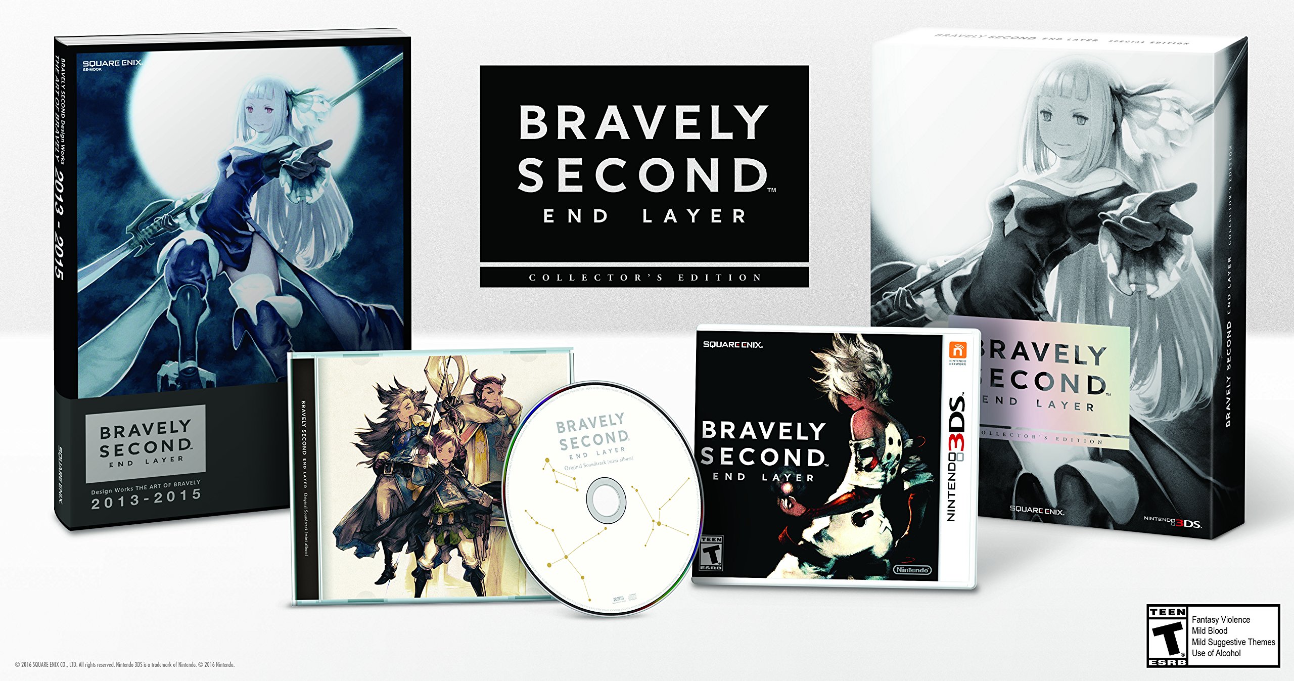 Bravely Second: End Layer Collector's Edition - Nintendo 3DS Game | Limited Edition JRPG Adventure | Perfect for RPG Fans and Collectors | Great for Travel and Commuting Entertainment