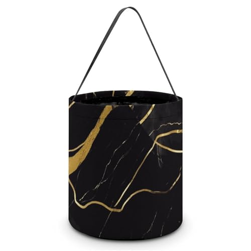 Black and Gold Marble Texture