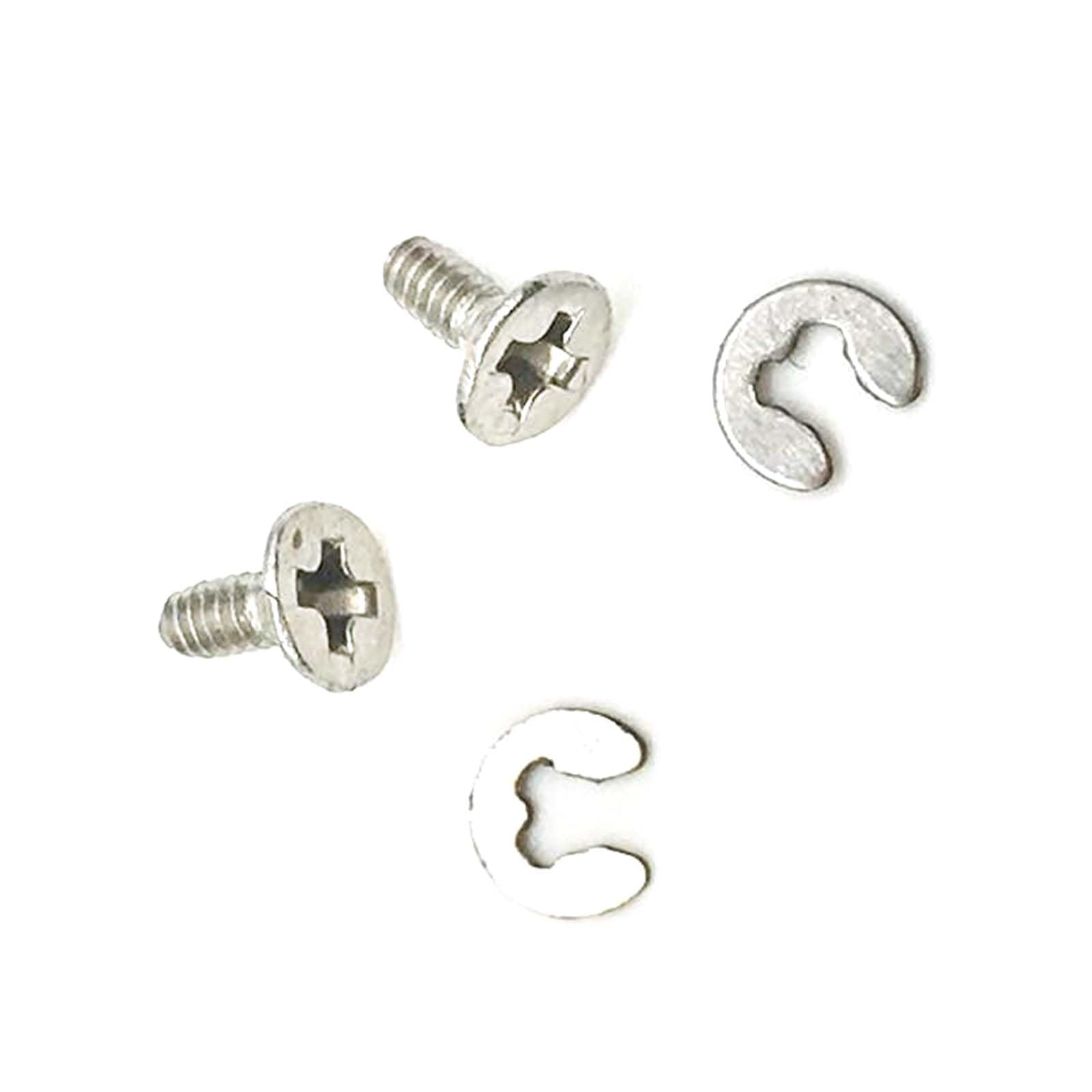 3DS/LL/XL Battery Cover Repair Screw Set - Universal Replacement Screws with Washers for Nintendo 3DS, New 3DS, 3DS LL & 3DS XL Game Console - Perfect for DIY Fixes & Maintenance
