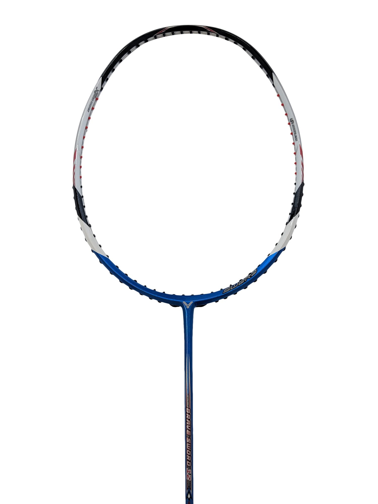Victor Bravesword 12 (BS12) Badminton Racket - Professional Carbon Fiber Shuttlecock Racket for Advanced Players - Perfect for Tournaments & Training Sessions