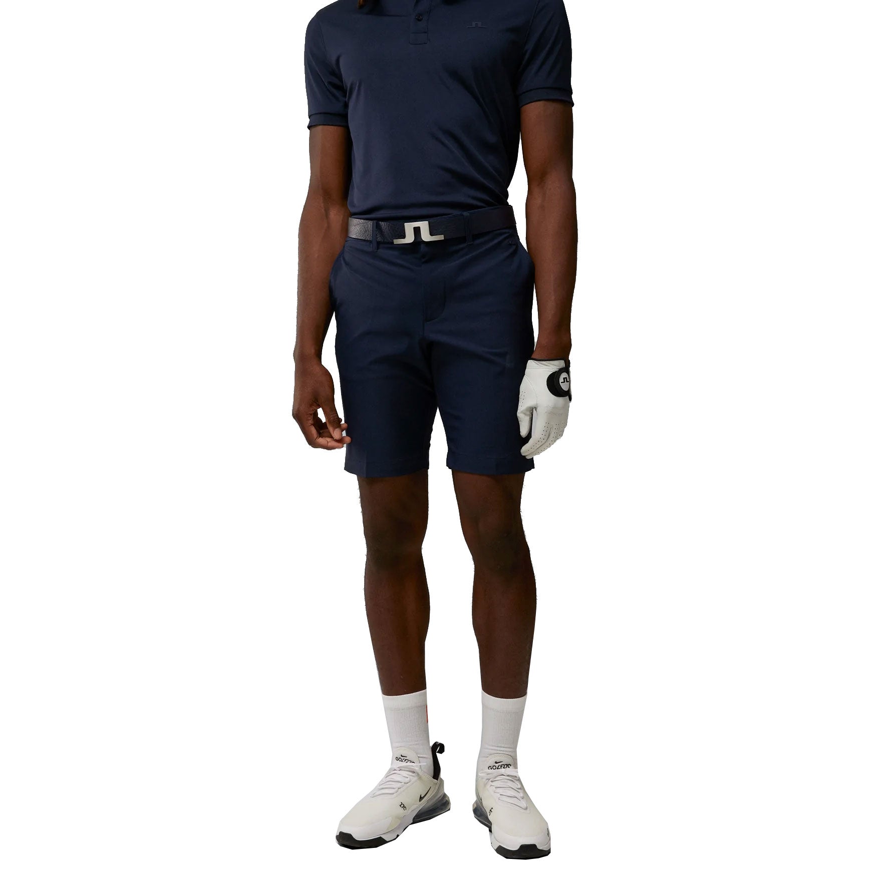 J. Lindeberg Eloy Navy Men's Golf Shorts - Comfortable & Stylish for Golf & Casual Wear | Perfect for Summer & Outdoor Activities