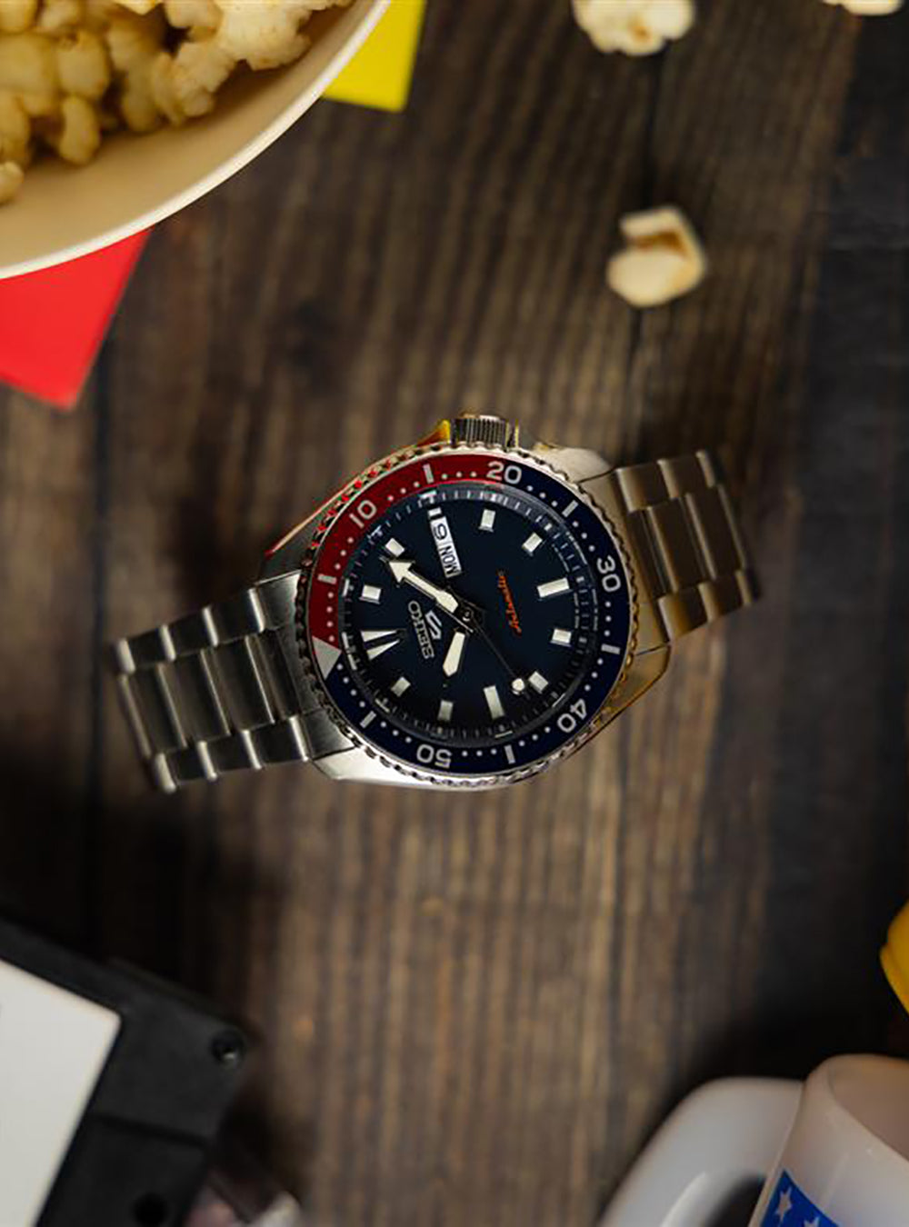 SEIKO 5 Sports SKX SBSA267 Automatic Watch - Japan Made JDM Limited Edition | Durable Dive Watch for Men, Perfect for Water Sports & Everyday Wear