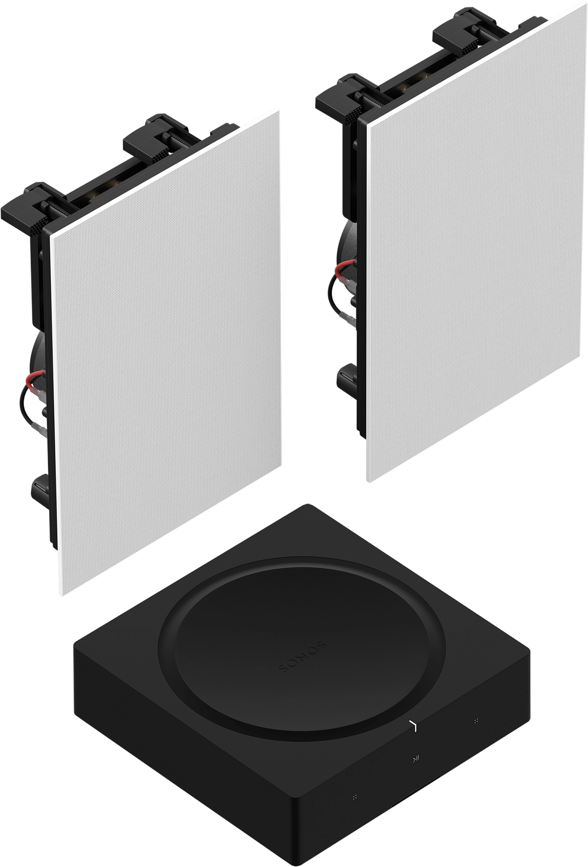 Sonos In-Wall Speaker Set - Premium Built-In Audio System for Home Theater & Multi-Room Music | Perfect for Living Rooms, Kitchens & Outdoor Spaces