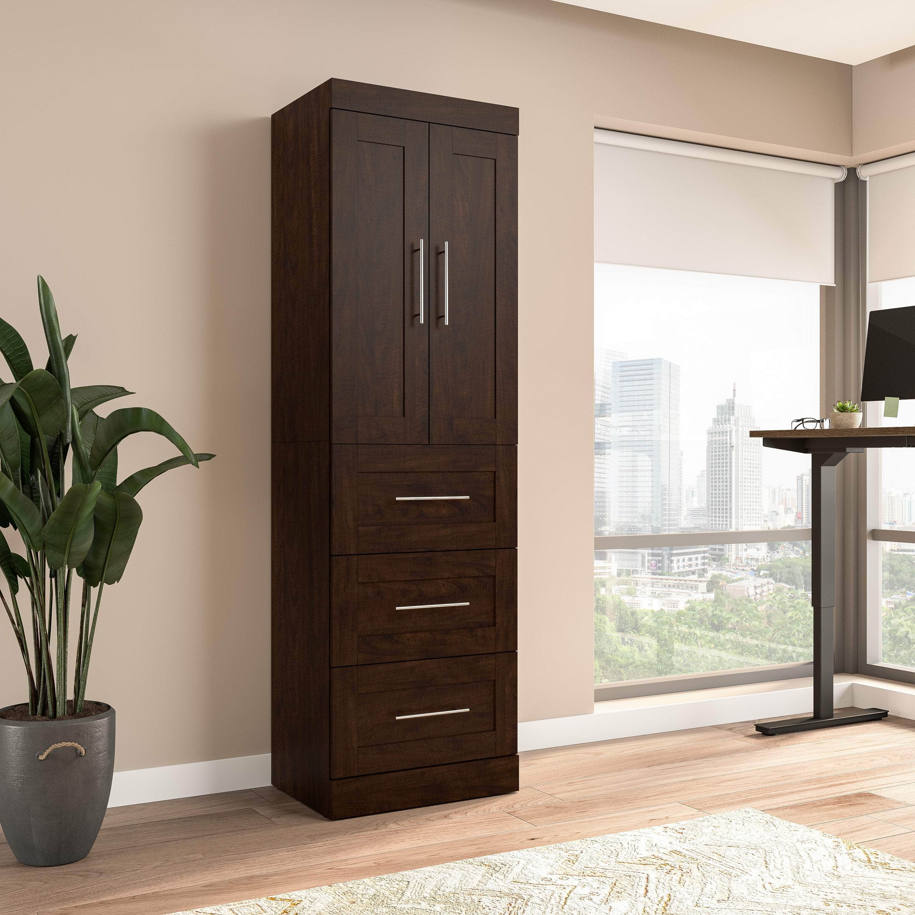 25W Wardrobe with Drawers - 7 Color Options for Bedroom, Closet & Home Organization Storage