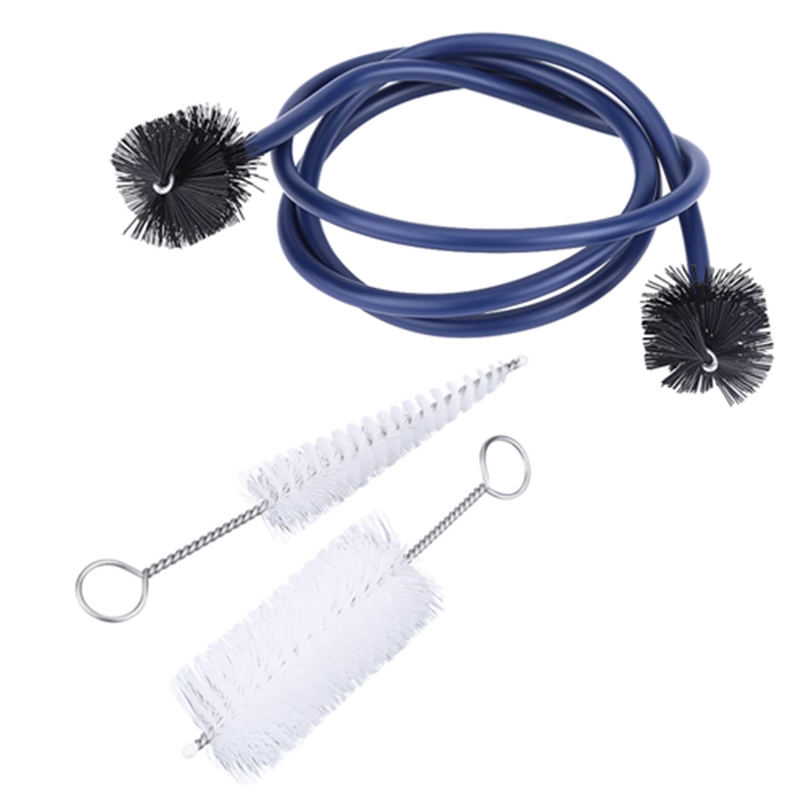Watris Veiyi Trumpet Cleaning Kit - Professional Trumpet Maintenance Care Set with Mouthpiece Brush, Valve Brush & Flexible Snake Brush - Perfect for Daily Cleaning, Band Practice & Instrument Care