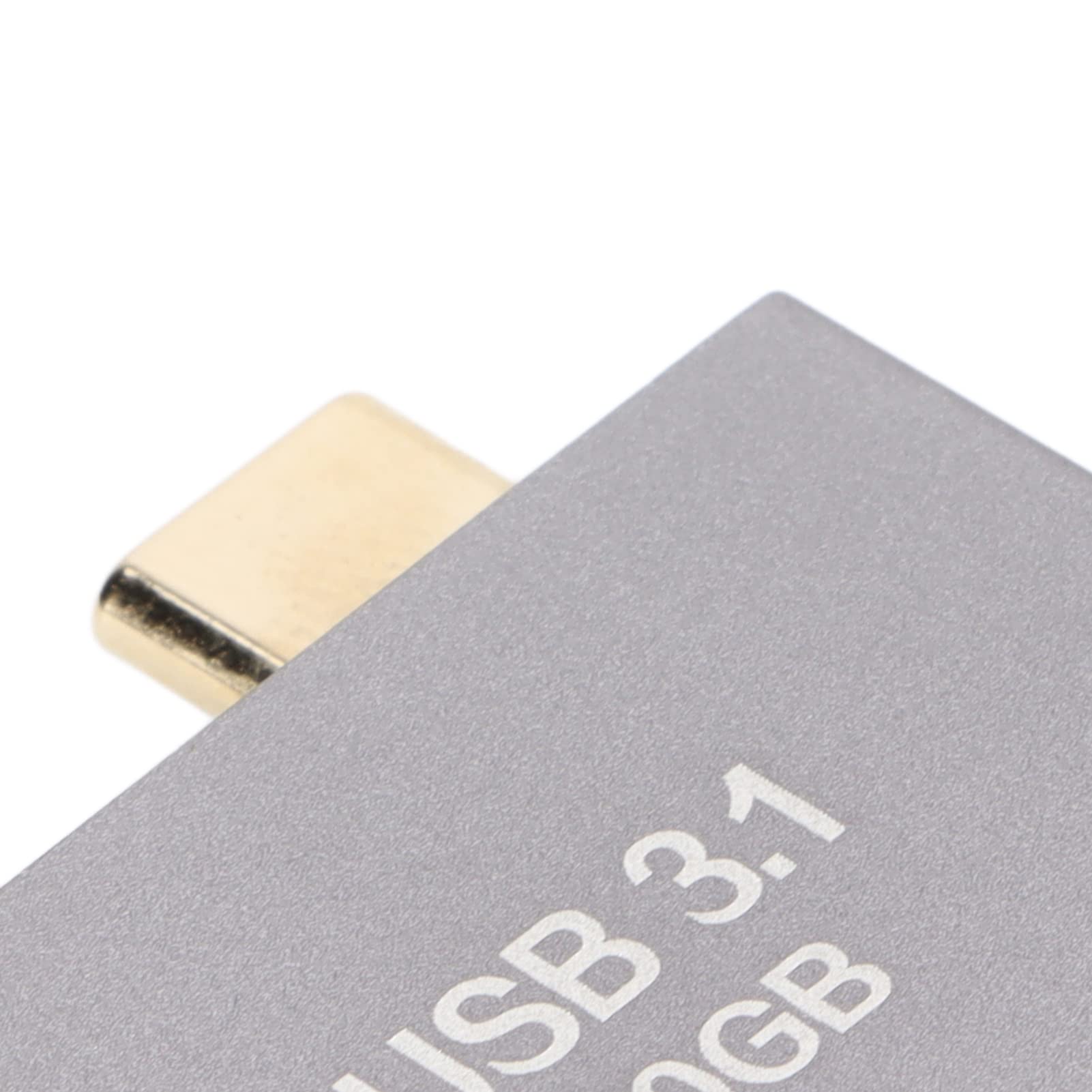 USB C to USB 3.1 Adapter - 2-in-1 Dual Port Converter (10Gbps) - USB-C Male to USB Female Adapter for iPhone, Android, MacBook, Laptop, PC - Perfect for Data Transfer & Charging Multiple Devices
