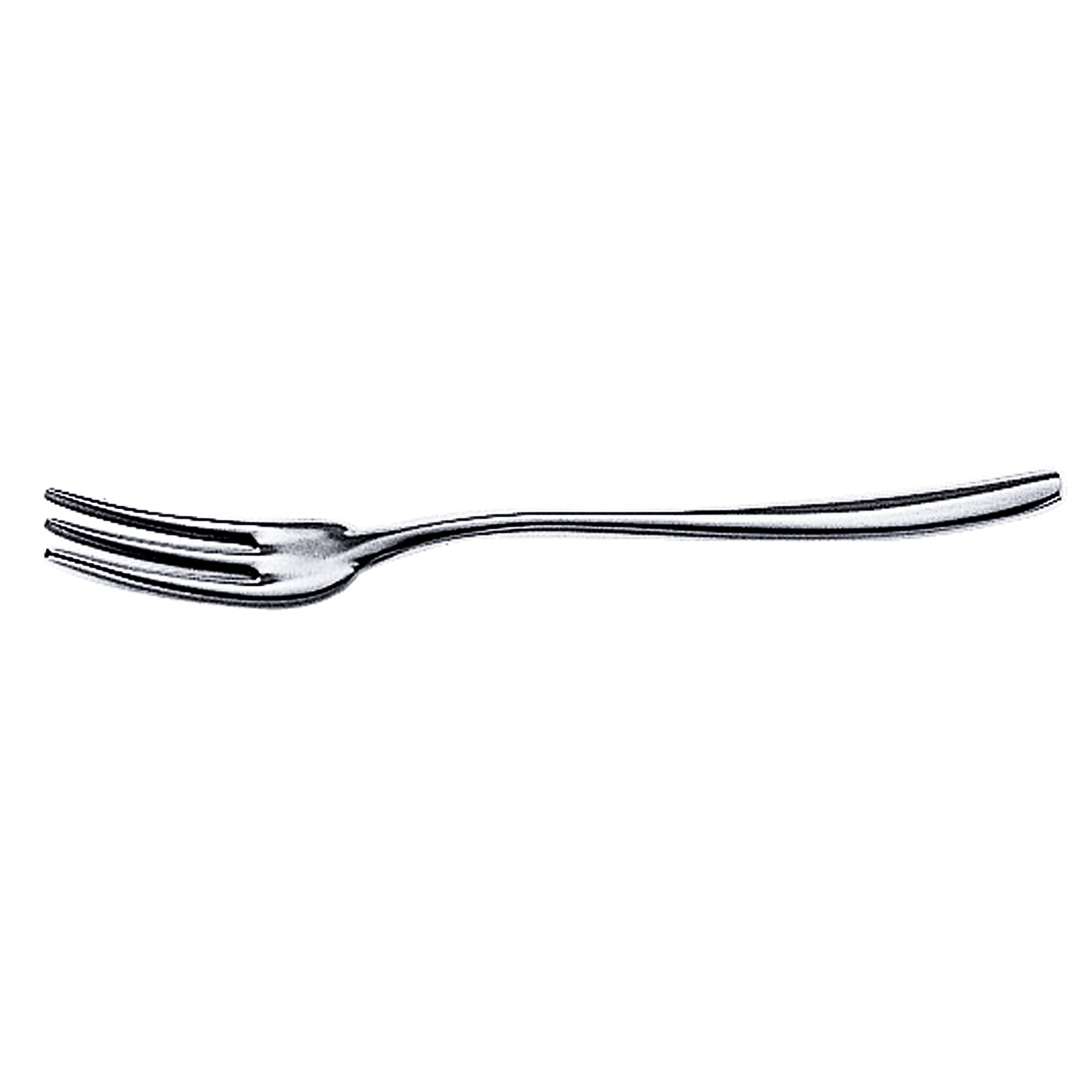 Mepra AZC10521131 Avanguardia 11.4cm Stainless Steel Mini Forks - Set of 48, Silver Finish, Dishwasher Safe Flatware - Perfect for Appetizers, Desserts, Cocktail Parties & Elegant Dining