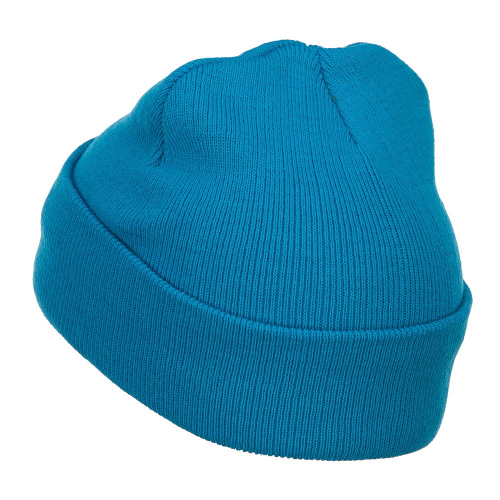 Greek Flag Embroidered Long Beanie - Winter Warm Knit Hat for Men & Women - Perfect for Outdoor Activities, Sports & Casual Wear - e4Hats.com