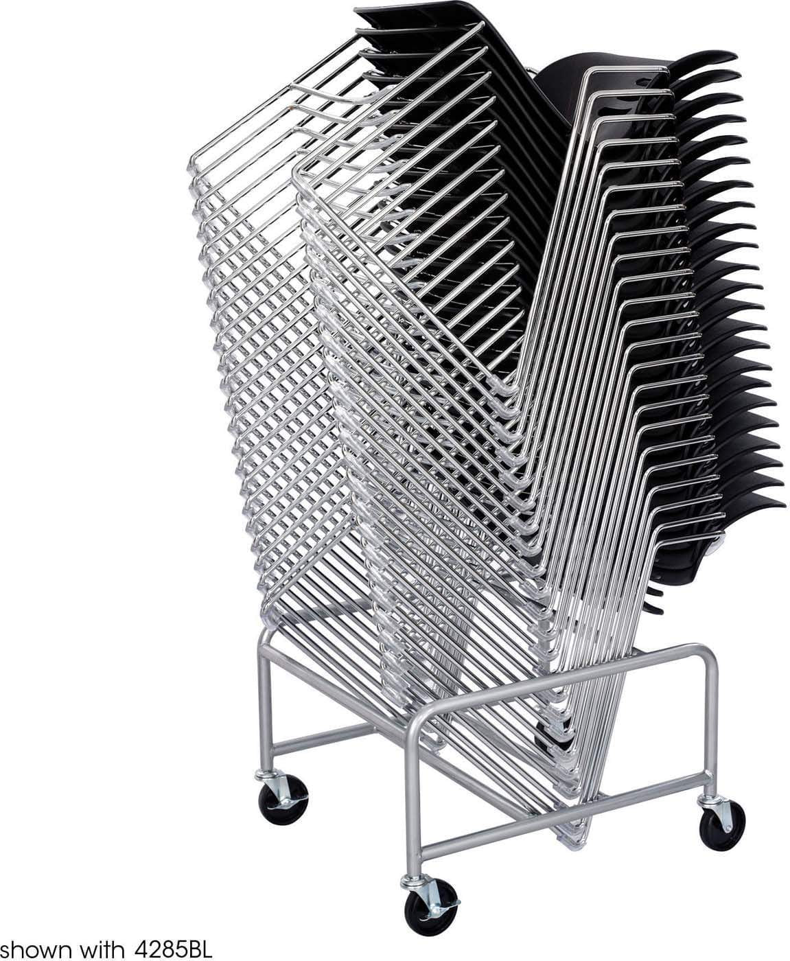 Stackable Chair Cart Sled Base with Wheels [4190SL] - Perfect for Event Setup, School Classrooms, and Banquet Halls