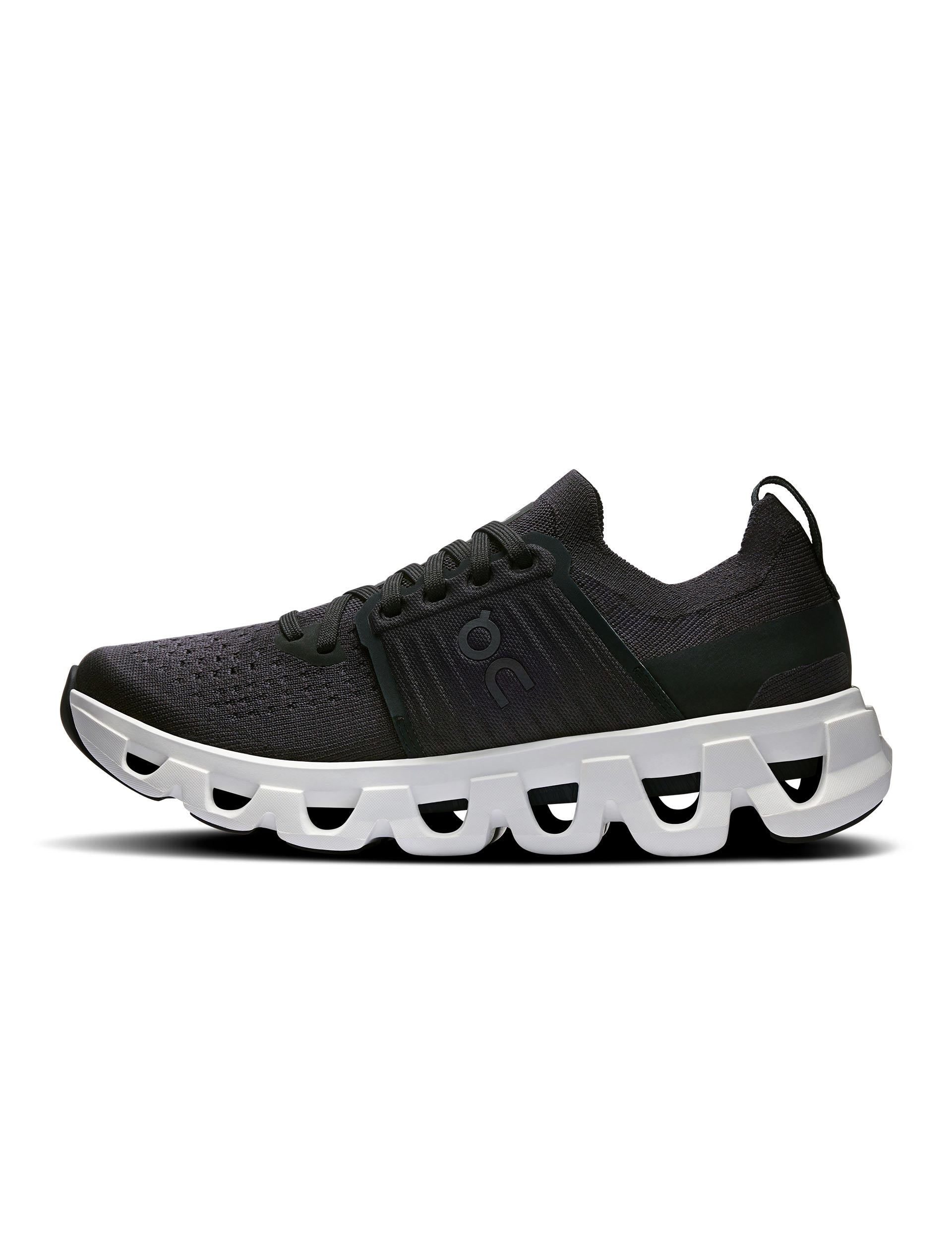 Cloudswift 4 Running Shoes - Black/White - Lightweight Cushioned Sneakers for Men & Women - Perfect for Jogging, Gym Workouts & Daily Wear
