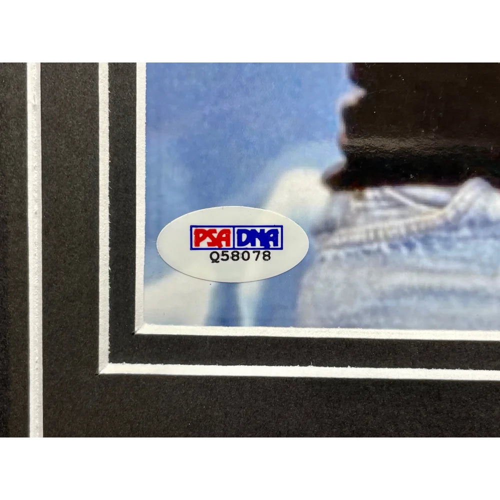Dana Carvey Signed 8x10 Wayne's World Autographed License Plate Framed Collage with PSA COA - Perfect for Movie Memorabilia Collectors and Home Theater Decor