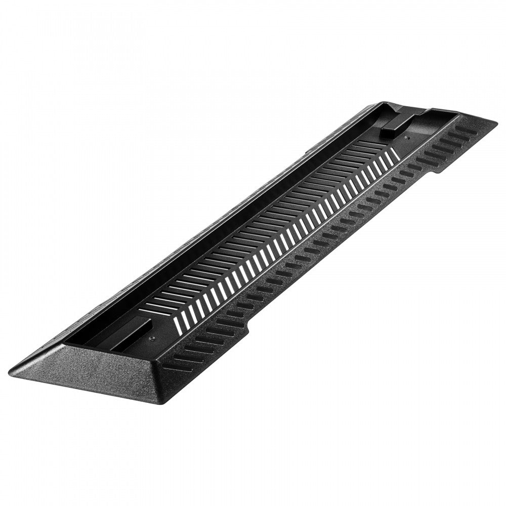 eXtremeRate Vertical Cooling Stand for PS4 Slim Console - Black (JYP4S0001GC) | Prevent Overheating | Perfect for Gaming & Entertainment Setup