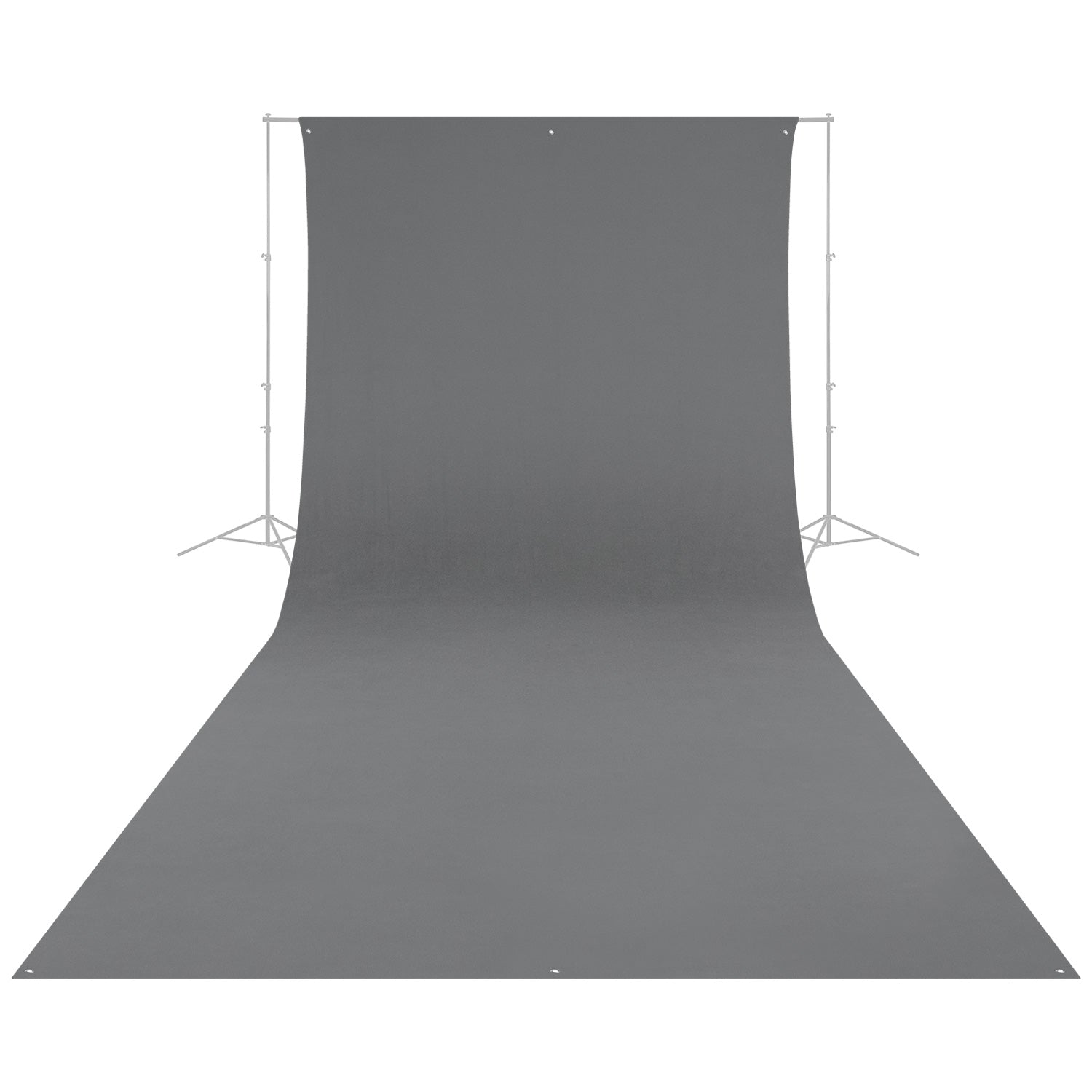 Wrinkle Resistant Neutral Gray Backdrop - 9' x 20' Photography Background for Studio, Events & Video Shoots | Durable Fabric for Professional Use