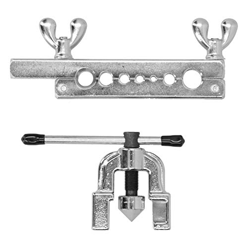 Premium Tube Flaring Tool Kit - Heavy Duty Copper Pipe Flaring & Reaming Tool Set for Automotive, HVAC & Plumbing Repairs | Perfect for DIY & Professional Use