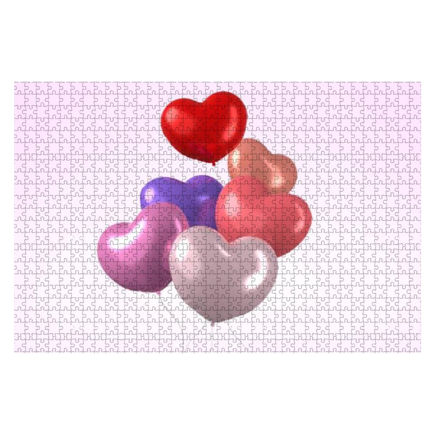 1000 Piece Jigsaw Puzzle for Adults - 3D Colorful Balloons Flying Artwork, Challenging Puzzle Game for Teens & Adults, Perfect Gift for Puzzle Lovers | Home Decor, Family Game Night, Stress Relief Activity