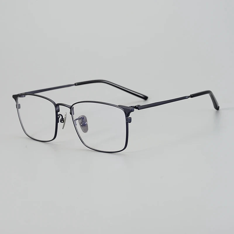 Aimee Unisex Full Rim Square Titanium Eyeglasses 942961 - Lightweight Durable Frame for Men & Women - Perfect for Reading, Work, and Everyday Fashion