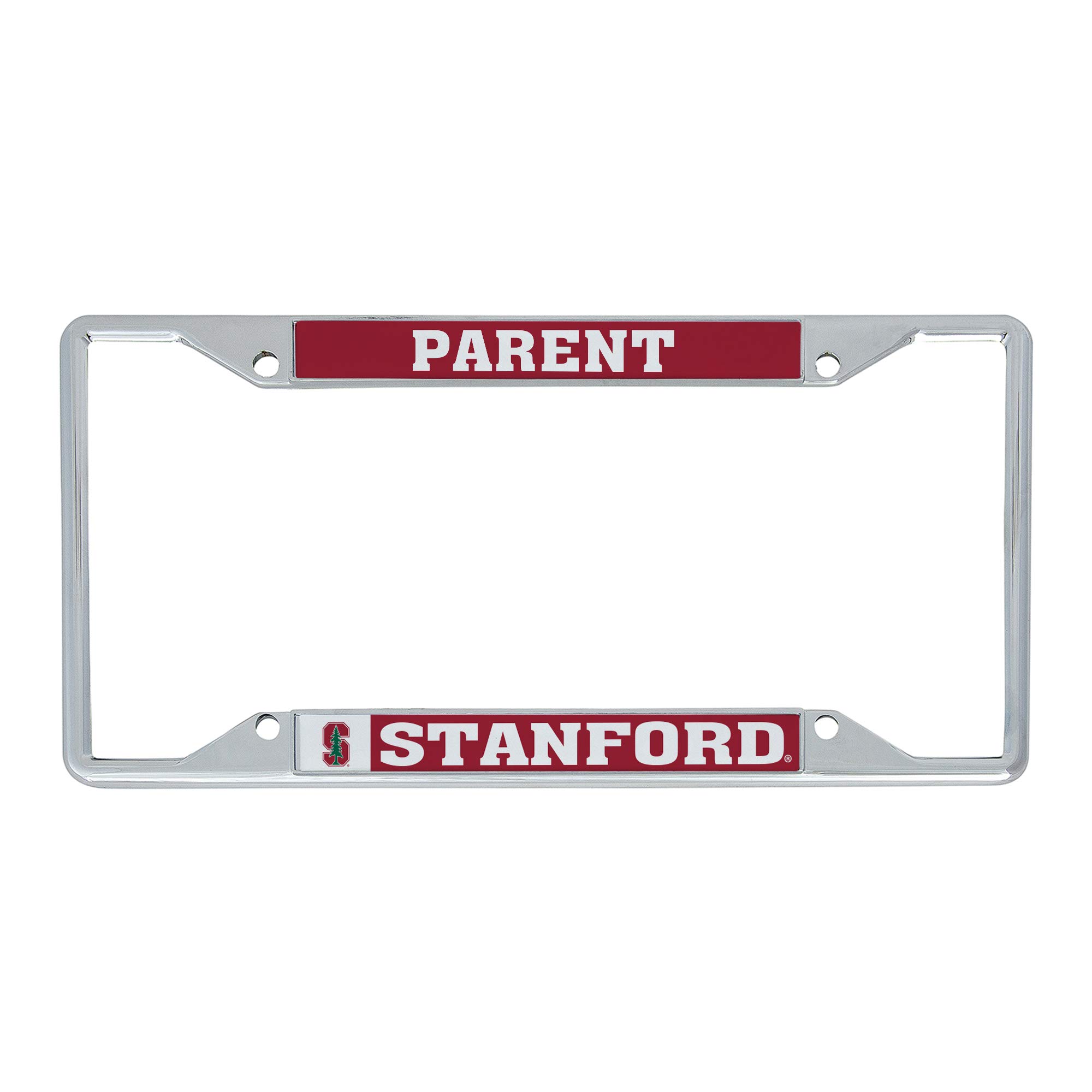 Stanford University Cardinal Metal License Plate Frame - Desert Cactus Design Car Accessory for Front/Rear Bumper - Perfect for Alumni Gifts, Game Day Spirit & Campus Pride (Parent)