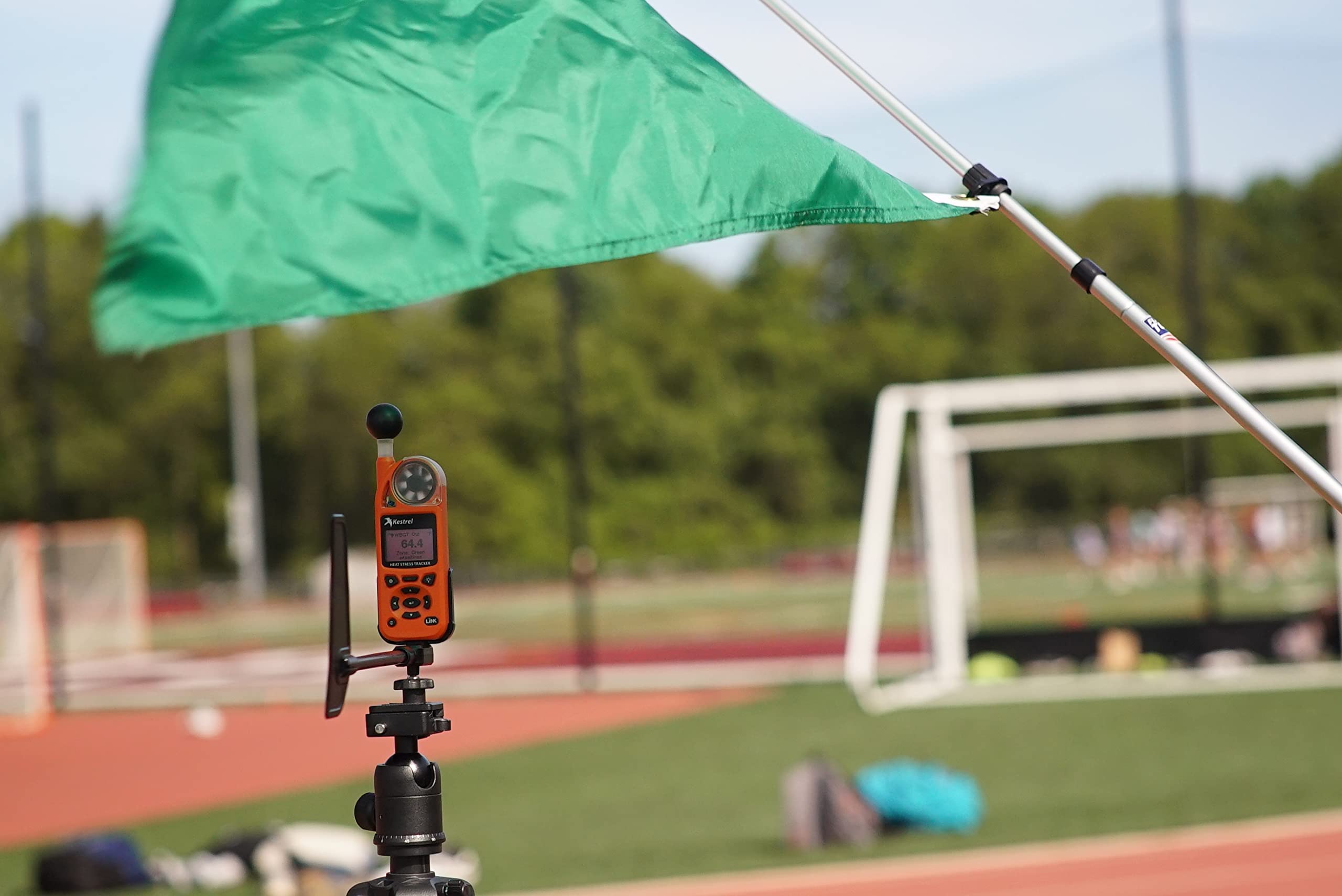Kestrel Heat Stress Flag Kit - Weather Monitoring for Outdoor Sports & Industrial Safety | Perfect for Construction, Firefighting & Athletic Training
