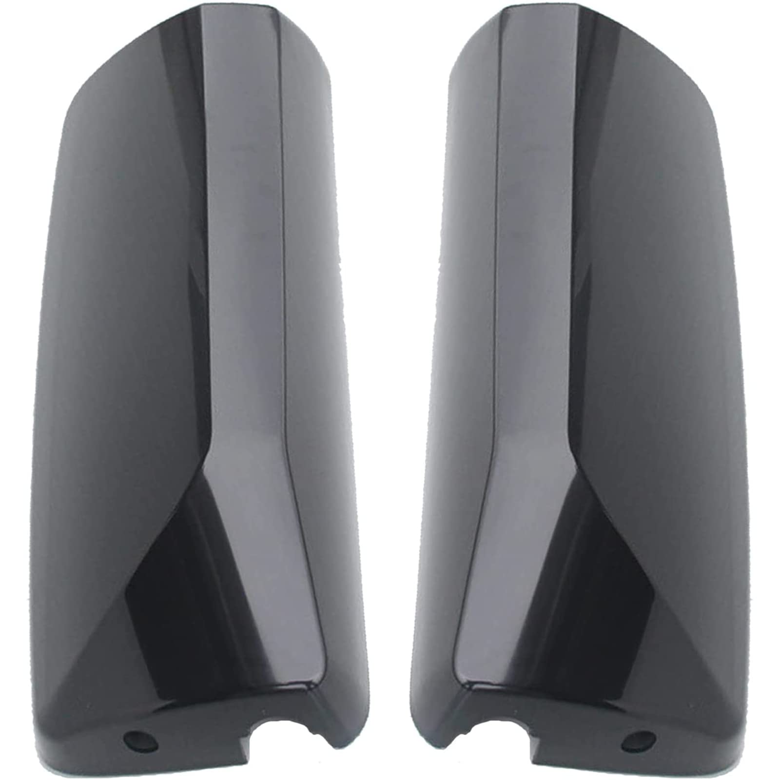 Volvo VNL Black Mirror Covers - Driver & Passenger Side Door Mirror Housing Replacement for 2012-2018 Models | Durable Exterior Protection for Truck Mirrors