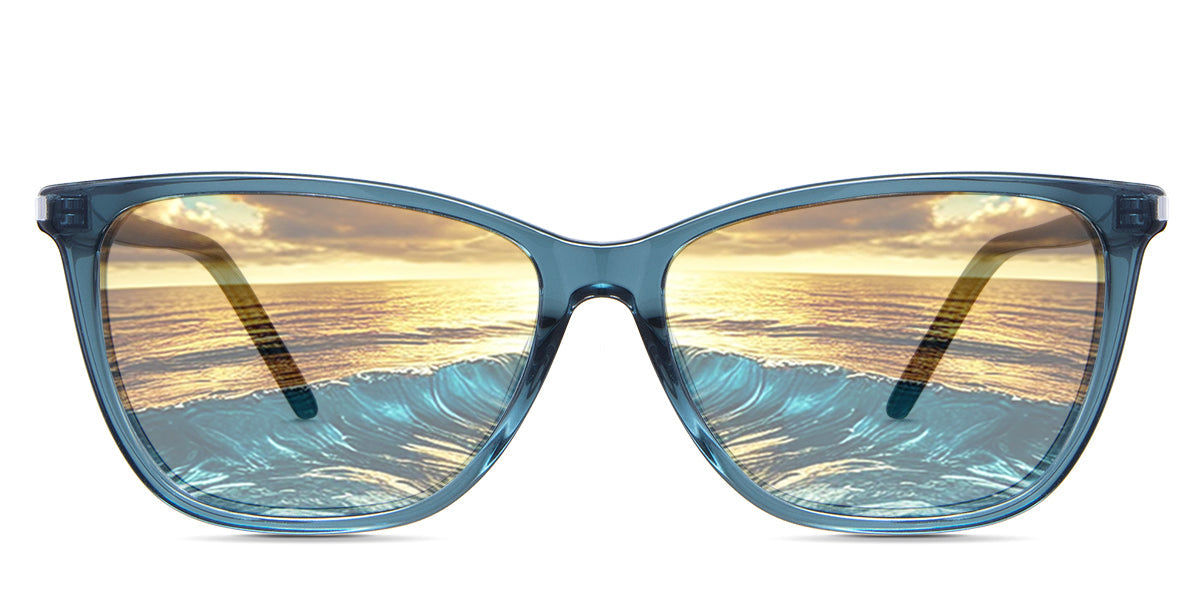 Ophelia Women's Prescription Tinted Glasses - Stylish & UV Protection for Reading, Driving & Outdoor Activities