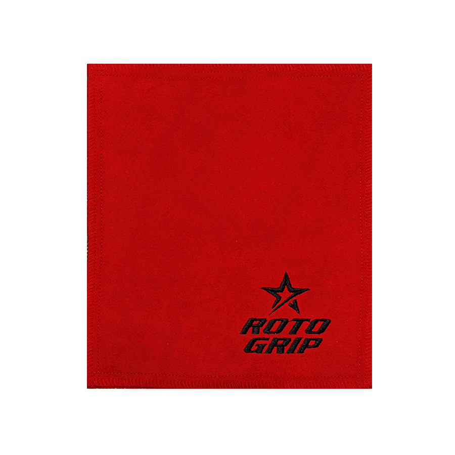 Roto Grip Red Shammy Bowling Towel - Premium Microfiber for Bowling Balls & Shoes - Perfect for League Play & Tournament Use