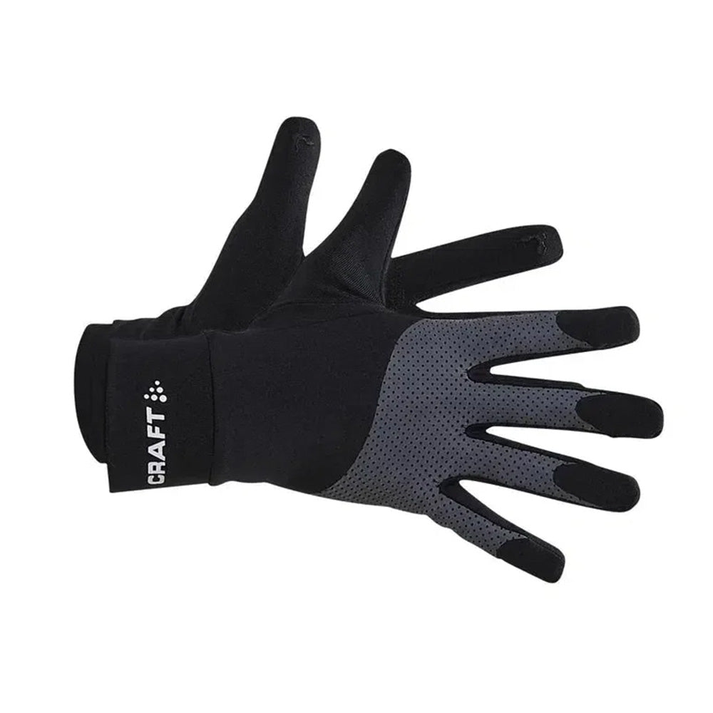 Craft ADV Lumen Fleece Gloves - Winter Running & Cycling Gloves for Men & Women - Warm Touchscreen Gloves for Outdoor Sports & Cold Weather Activities