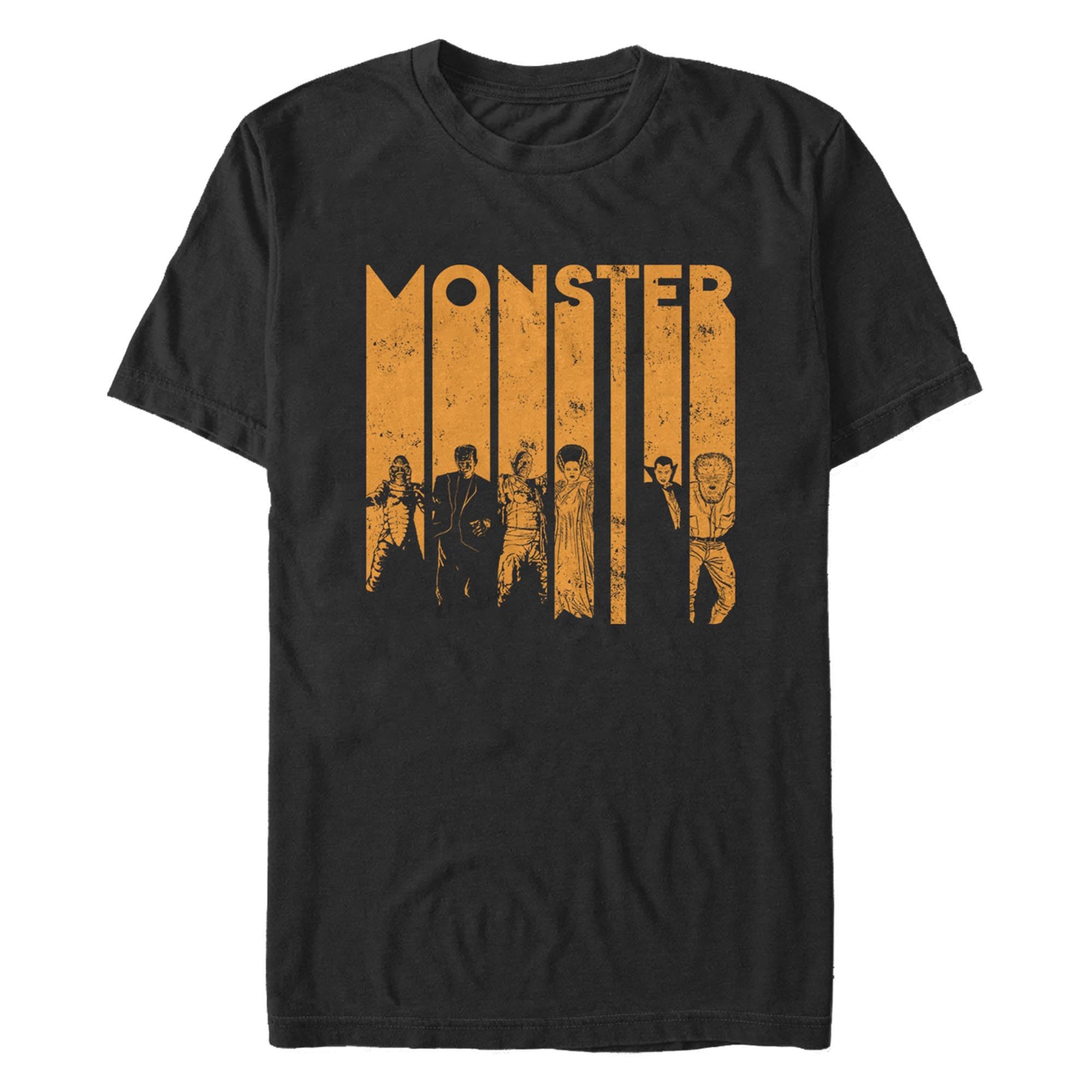 Big & Tall Monster Letters Graphic T-Shirt for Men | Soft Cotton Tee | Casual Streetwear & Everyday Wear