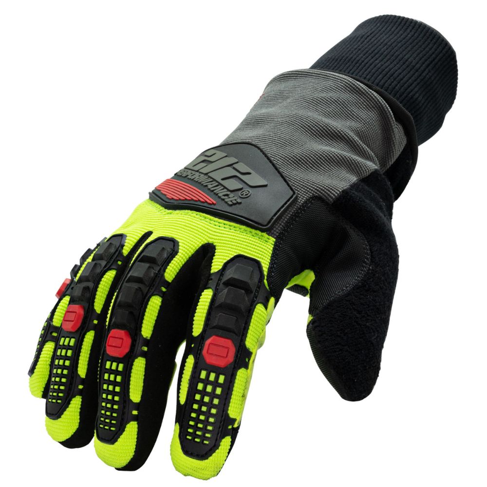 212 Performance THIMWC3 0513 Waterproof Fleece Lined ANSI A3 Cut Resistant Winter Work Gloves - 3X Large Black for Cold Weather Construction, Outdoor Jobs & Snow Removal
