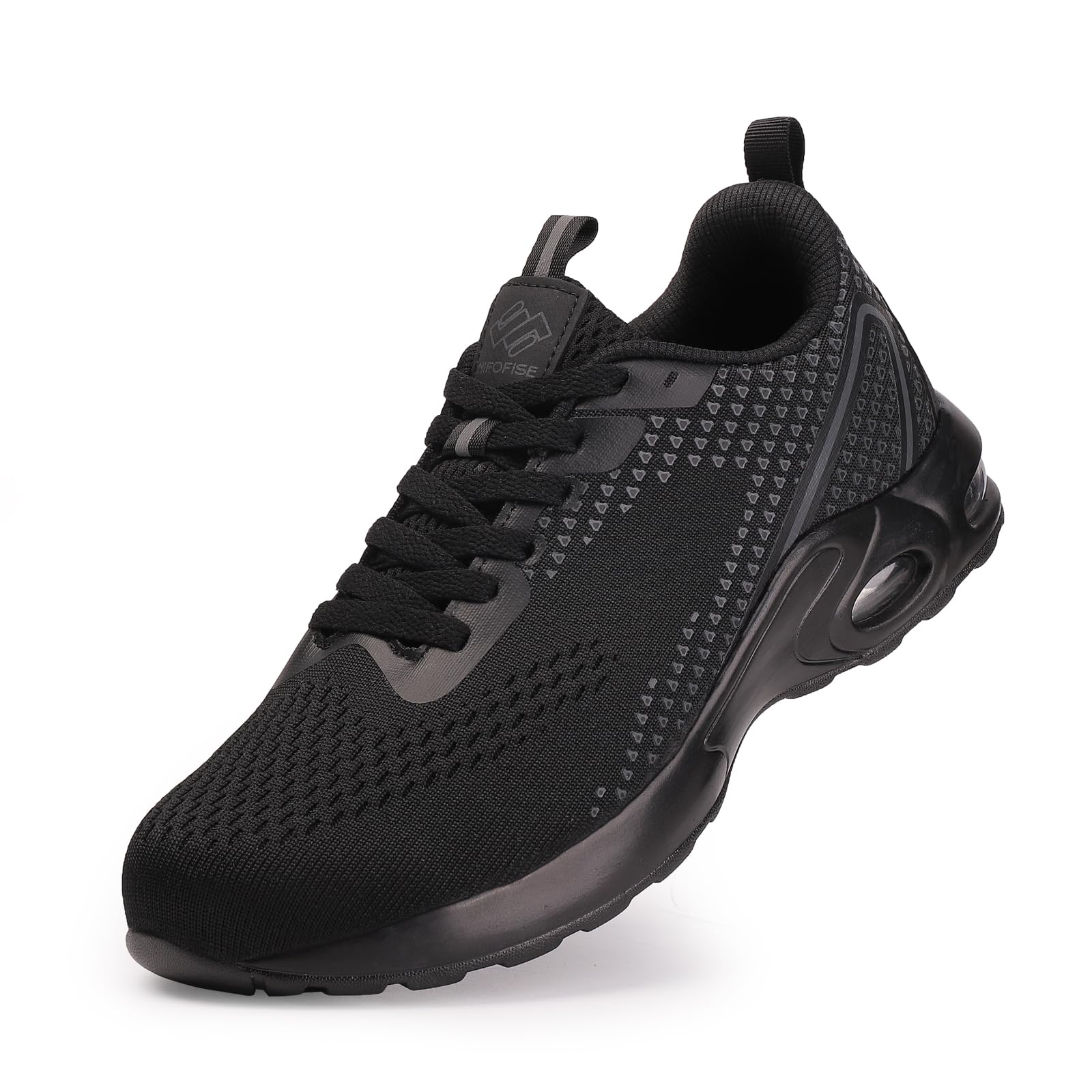 Steel Toe Shoes for Women & Men - Composite Toe Safety Work Sneakers - Slip Resistant & Durable - Perfect for Construction, Warehouse & Industrial Work