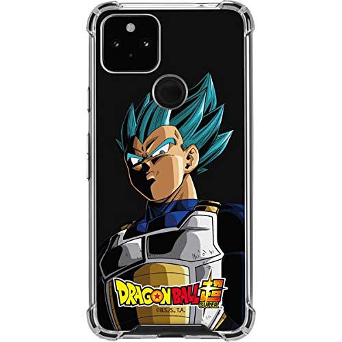 Google Pixel 4a 5G Case - Official Dragon Ball Super Vegeta Clear Cover for Anime Fans