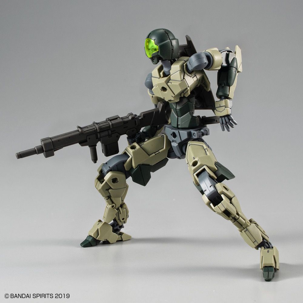 Bandai 30MM EXM-A9a Spinatio (Army Type) Plastic Model Kit - 30 Minutes Missions Customizable Robot for Wargaming & Display
