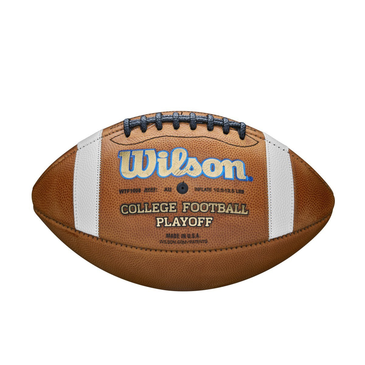 Notre Dame Gold Foil ND College Football - Wilson Official Game Model Football - Perfect for Game Day, Tailgating & Sports Memorabilia Collection