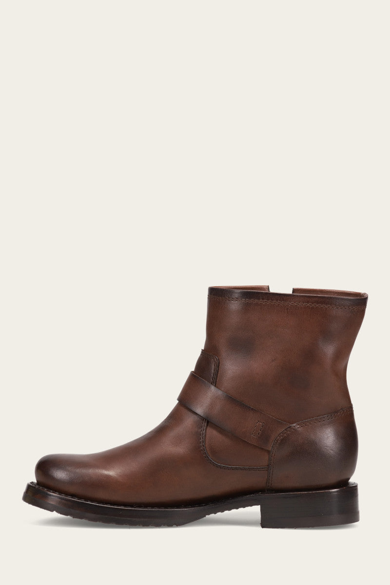 Stylish Pre-Owned Veronica Bootie Ankle Boots for Women - Perfect for Casual Outings, Work & Date Nights