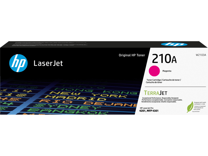Original HP 210A Magenta Toner Cartridge (42014301) - Compatible with HP LaserJet Pro Printers | High-Yield Replacement for Office & Home Printing Needs