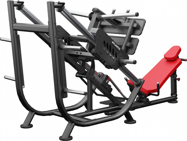 ATLANTIS 40 Degree Leg Press Machine for Home & Gym - Strength Training Equipment for Legs, Quads, Glutes & Hamstrings - Perfect for Weightlifting, Bodybuilding & Fitness Workouts