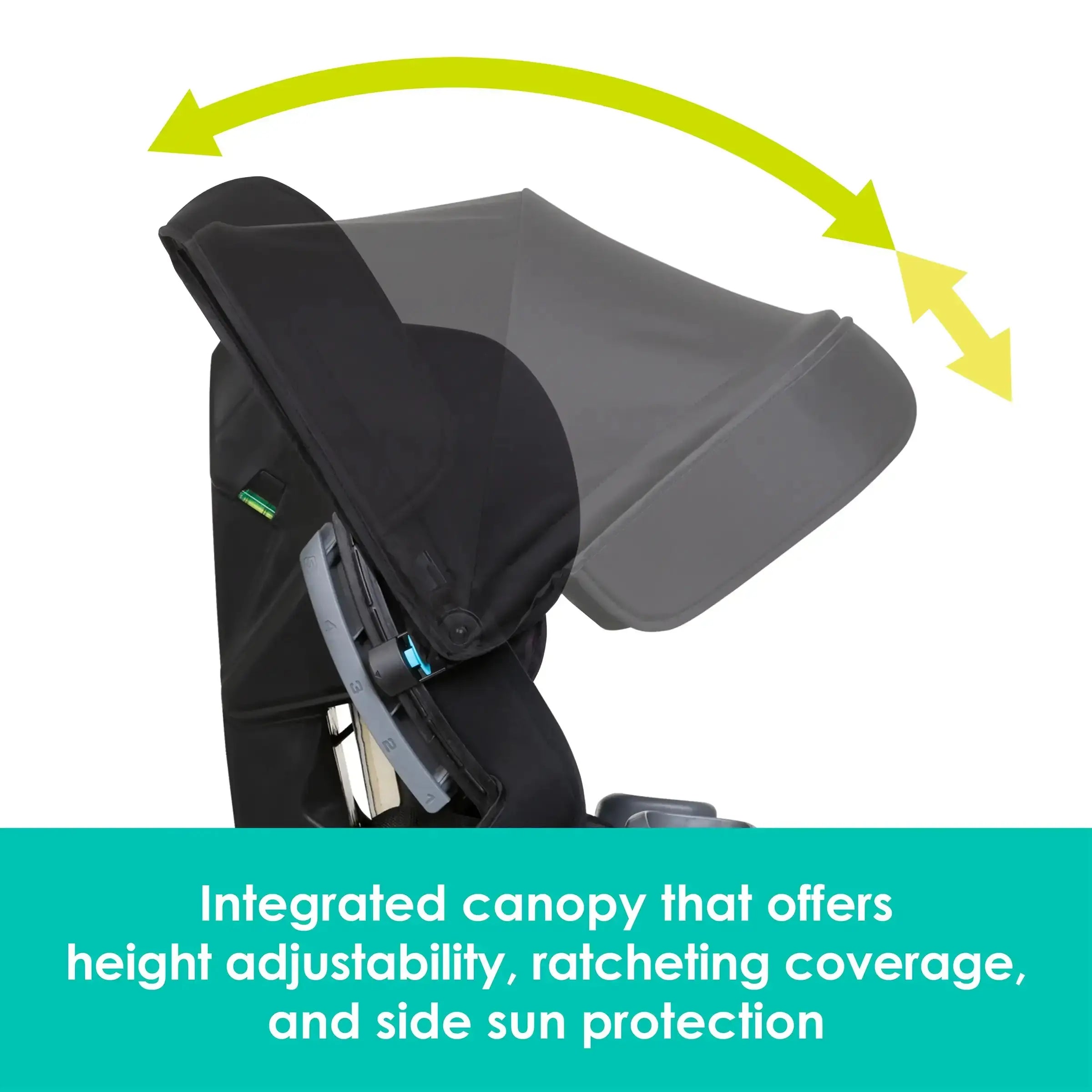 Cover Me™ 4-in-1 Convertible Car Seat for Infants to Toddlers - Safe & Comfortable Baby Car Seat with 5-Point Harness - Perfect for Travel, Road Trips & Everyday Use