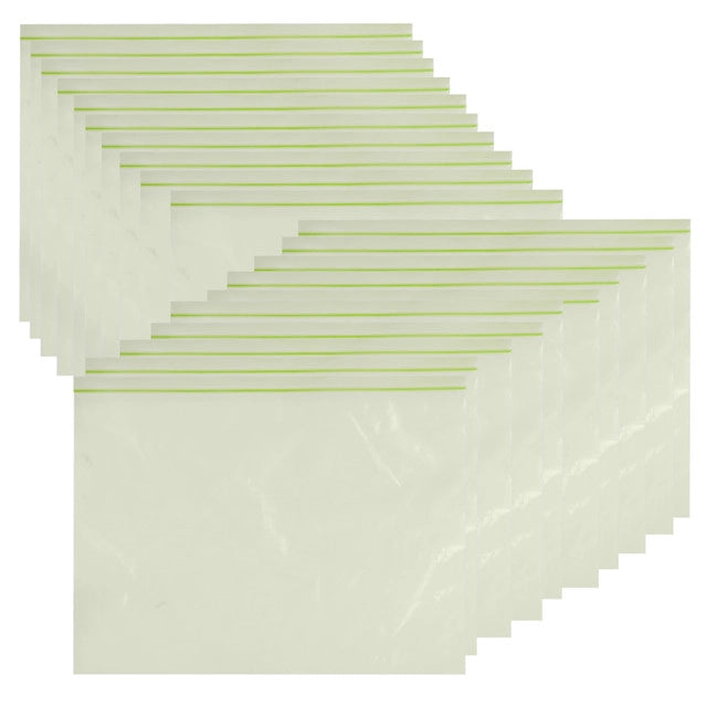 20-Pack Fresh Produce Bags - Reusable Mesh Bags for Fruits, Vegetables & Grocery Storage - Eco-Friendly Kitchen & Shopping Essentials