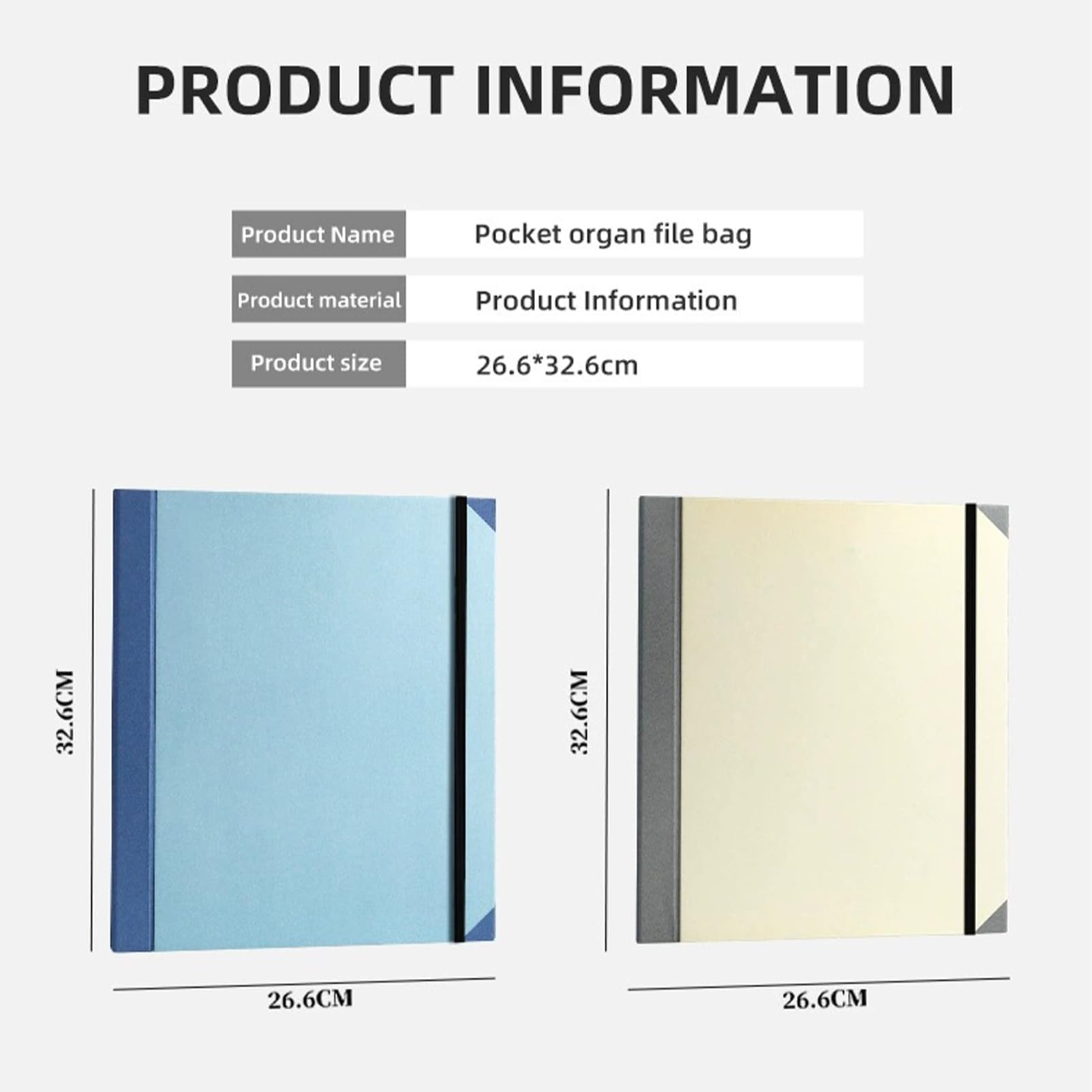 Family & Personal Important Documents Organizer Binder - Emergency Life Folder for Birth Certificates, Keepsakes & Vital Records (Blue) | Perfect for Home, Travel & Emergency Preparedness
