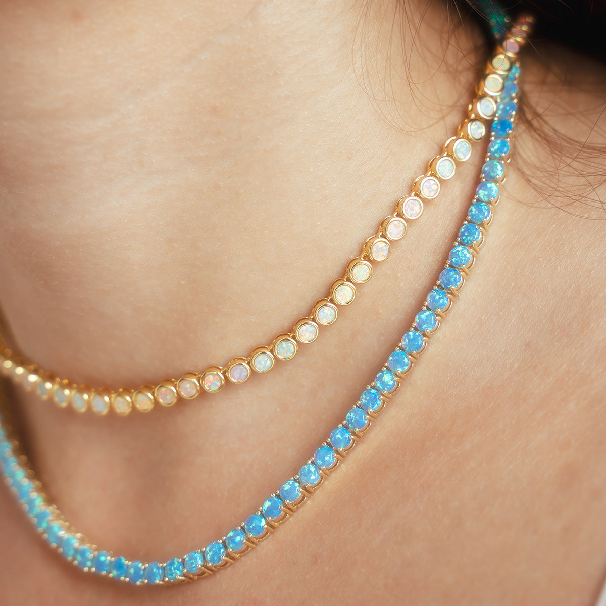 Grand Heiress Tennis Necklace - Elegant Diamond Tennis Bracelet for Women | Perfect for Weddings, Parties & Special Occasions