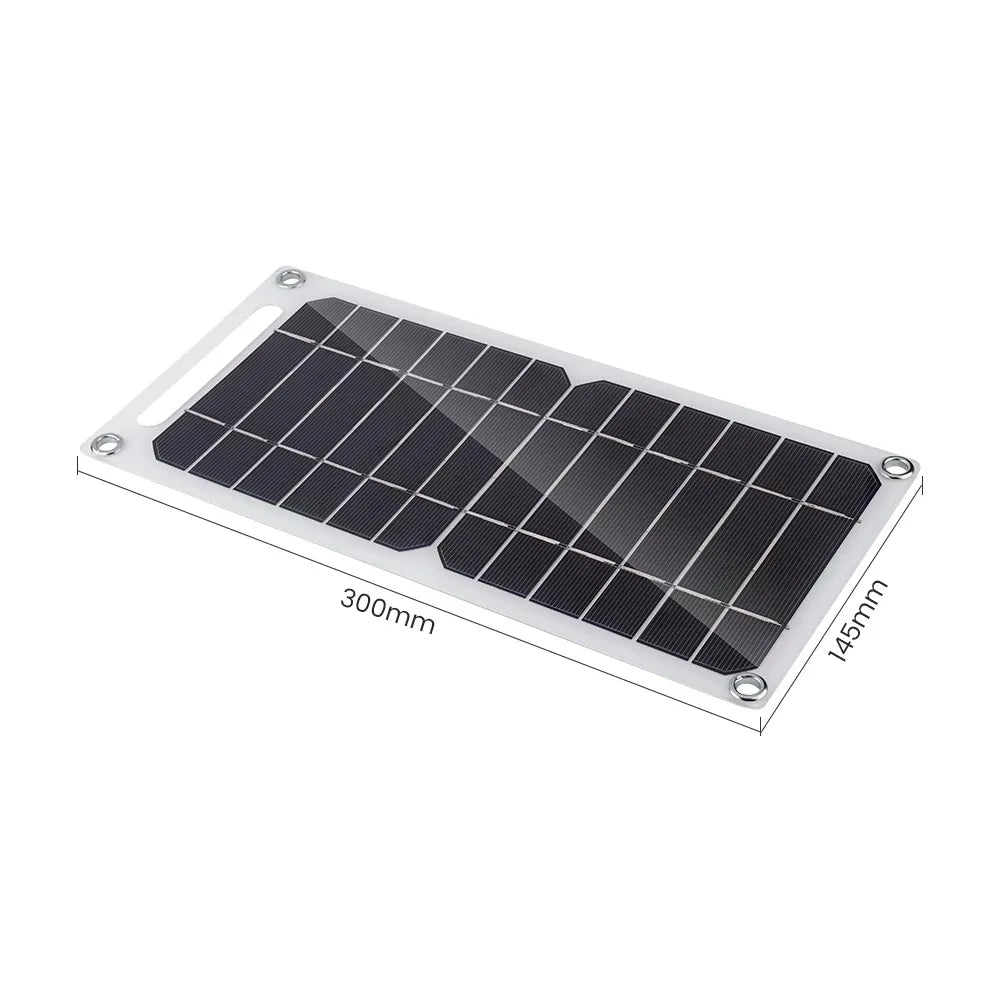 Portable Solar Panel Charger with USB Output - 100W Foldable Solar Power Bank for Outdoor Camping, Hiking, Emergency & RV Use | Waterproof & Lightweight Design for Backpacking & Off-Grid Adventures
