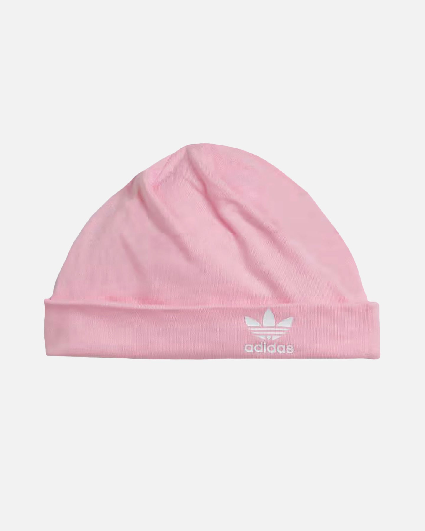 Adidas Baby Jumpsuit and Beanie Gift Set for Newborns - True Pink | Soft Cotton Outfit for Infant Boys & Girls | Perfect for Photography, Christening & First Birthday Gifts