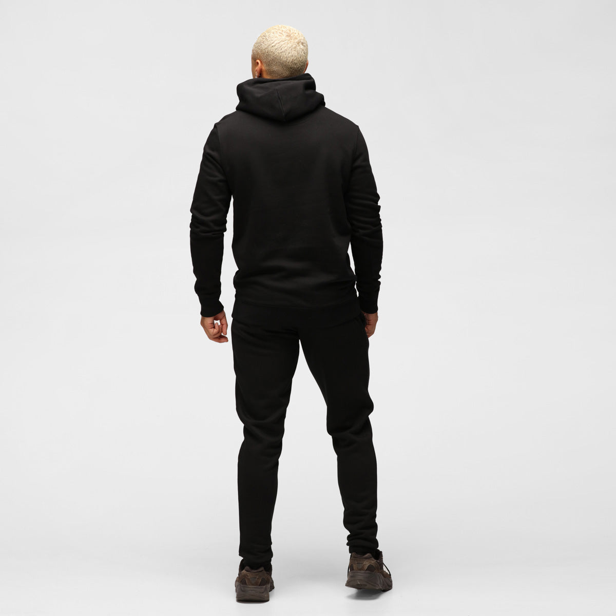 Premium Organic Cotton Black Hoodie for Men - Comfortable & Stylish Pullover for Casual Wear, Gym, and Outdoor Activities