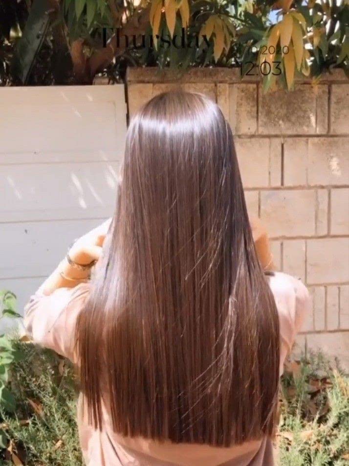 CLITZ 24-Inch Straight Synthetic Hair Extensions for Women & Girls - Natural Brown Clip-In Full Head Hair Extensions | Perfect for Daily Wear, Parties & Special Occasions