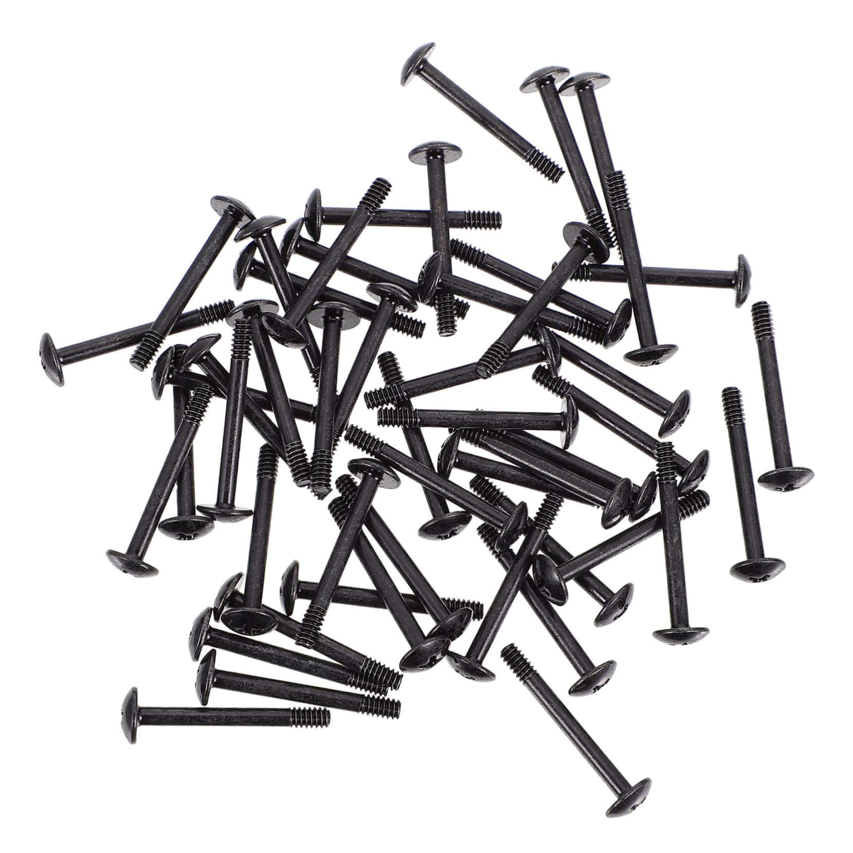 UKCOCO 250 Pcs Computer Case Fan Screws Kit - 30mm Round Head Metal Screws for PC Case, Laptop & Desktop Fan Installation - Durable Fasteners for Computer Builds & Upgrades (Perfect for Gaming Rigs, Workstations & Home Office Setups)