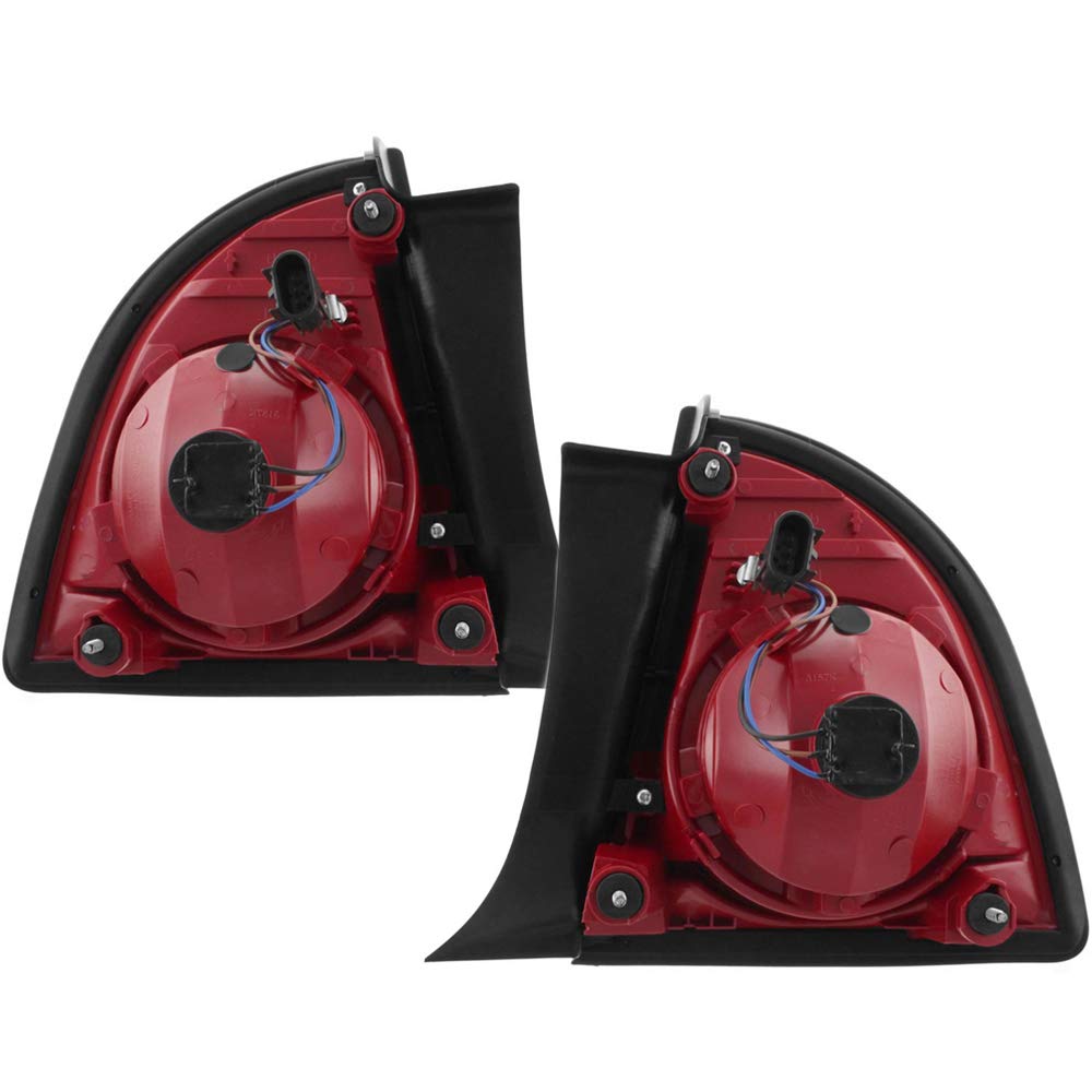EPIC LIGHTING OE Fitment Replacement Rear Brake Tail Lights Assemblies for 2008-2012 Chevy Malibu & Malibu Hybrid - Left Driver & Right Passenger Side Pair - Perfect for Night Driving & Enhanced Safety