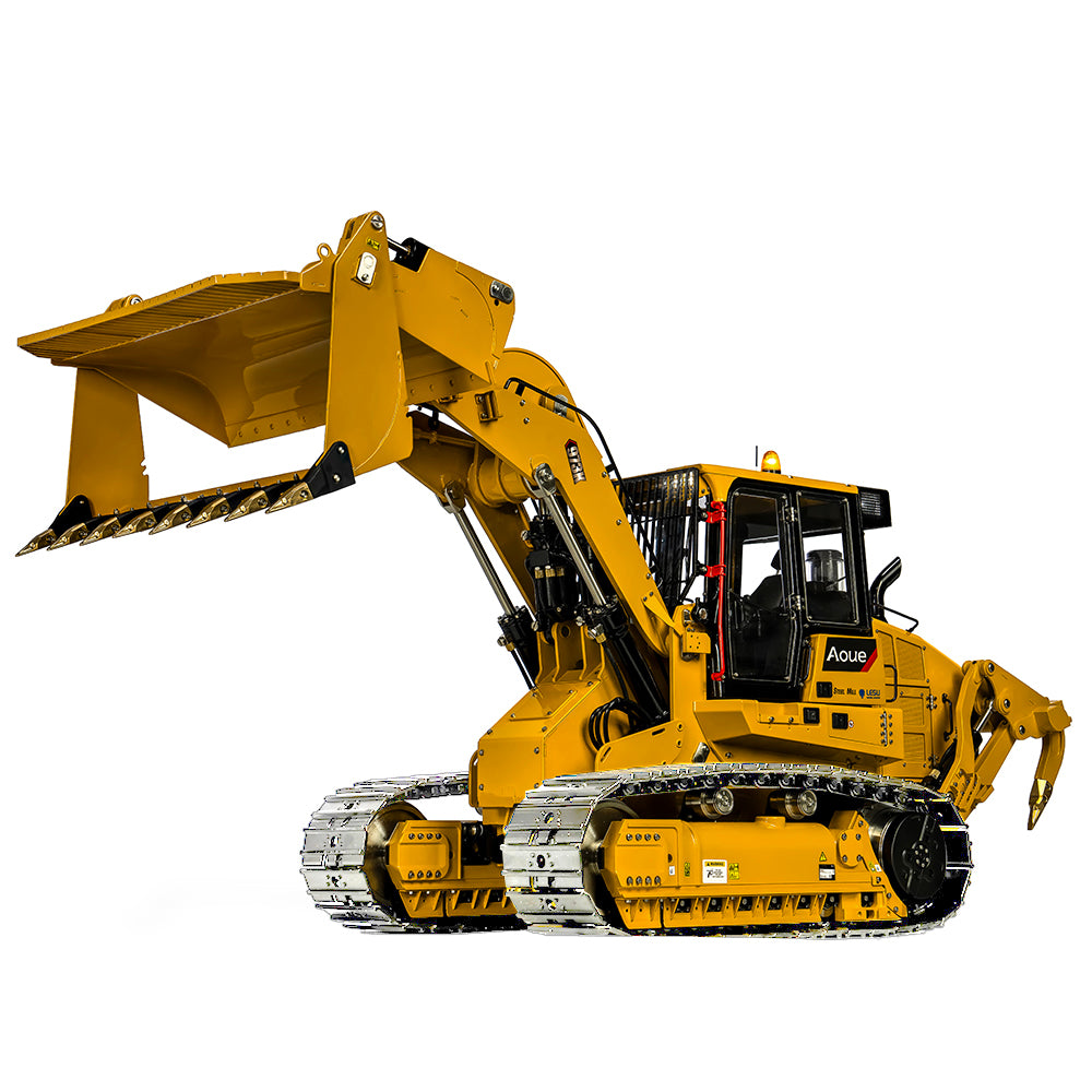 LESU 1:14 Scale 973K Hydraulic RC Loader Tracked Radio Control Car - Upgrade Version with Light & Sound System, ESC & Servo Motor (Kit/PNP/RTR Options) - Perfect for Construction Site Play, RC Hobbyists & Collectors