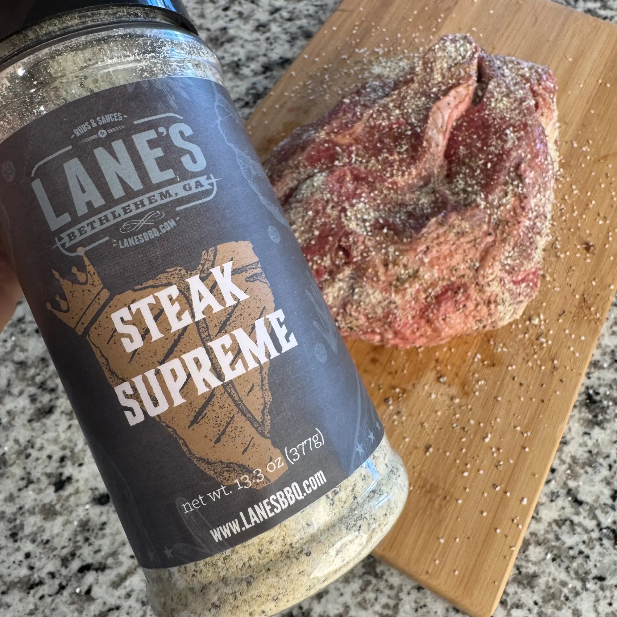 Premium Steak Seasoning Rub - Gourmet BBQ Spice Blend for Grilling, Smoking & Roasting - Perfect for Ribeye, Sirloin & Filet Mignon - Ideal for Backyard Cookouts & Dinner Parties